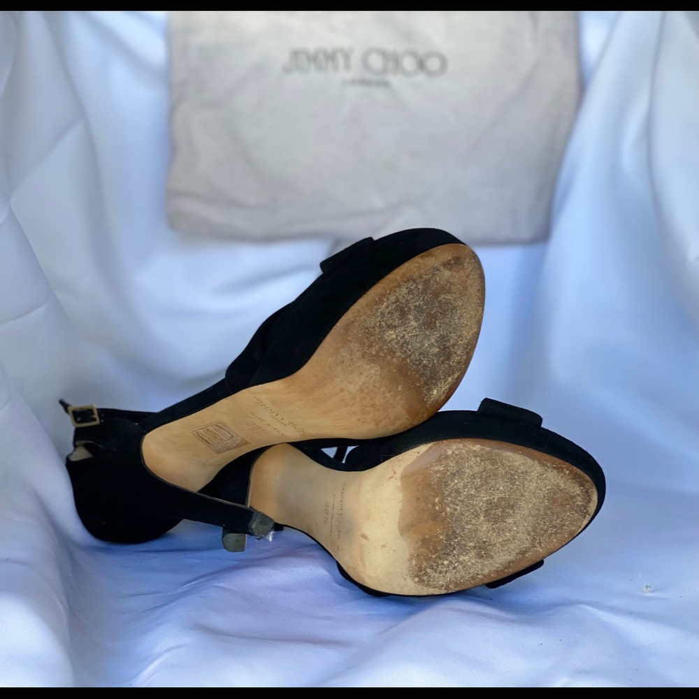 Shoes, platform,ankle strap, open toe. - Picture 4 of 4